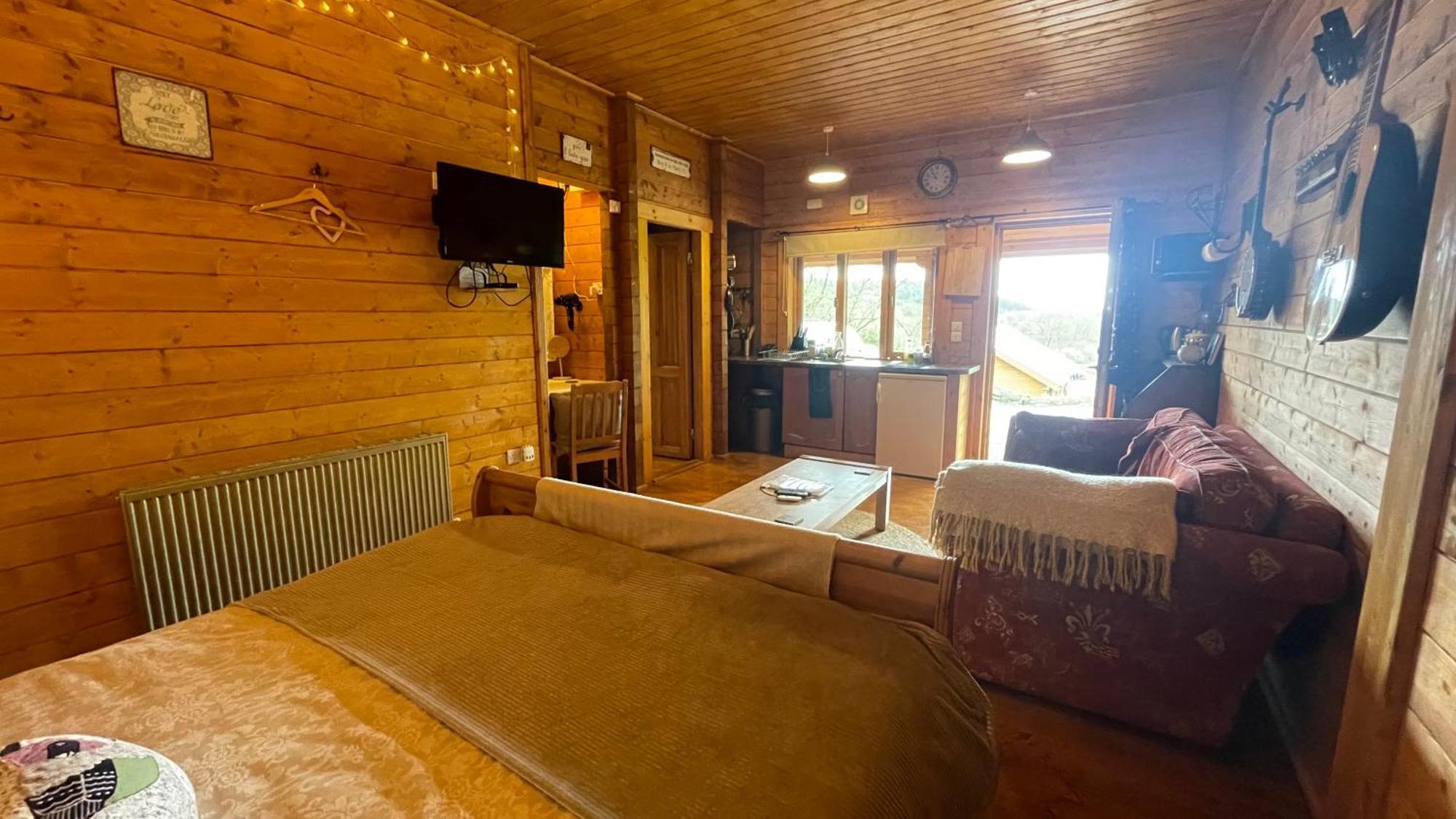 Blossom Cabin - Little Log Cabin In Wales Newtown  Exteriör bild